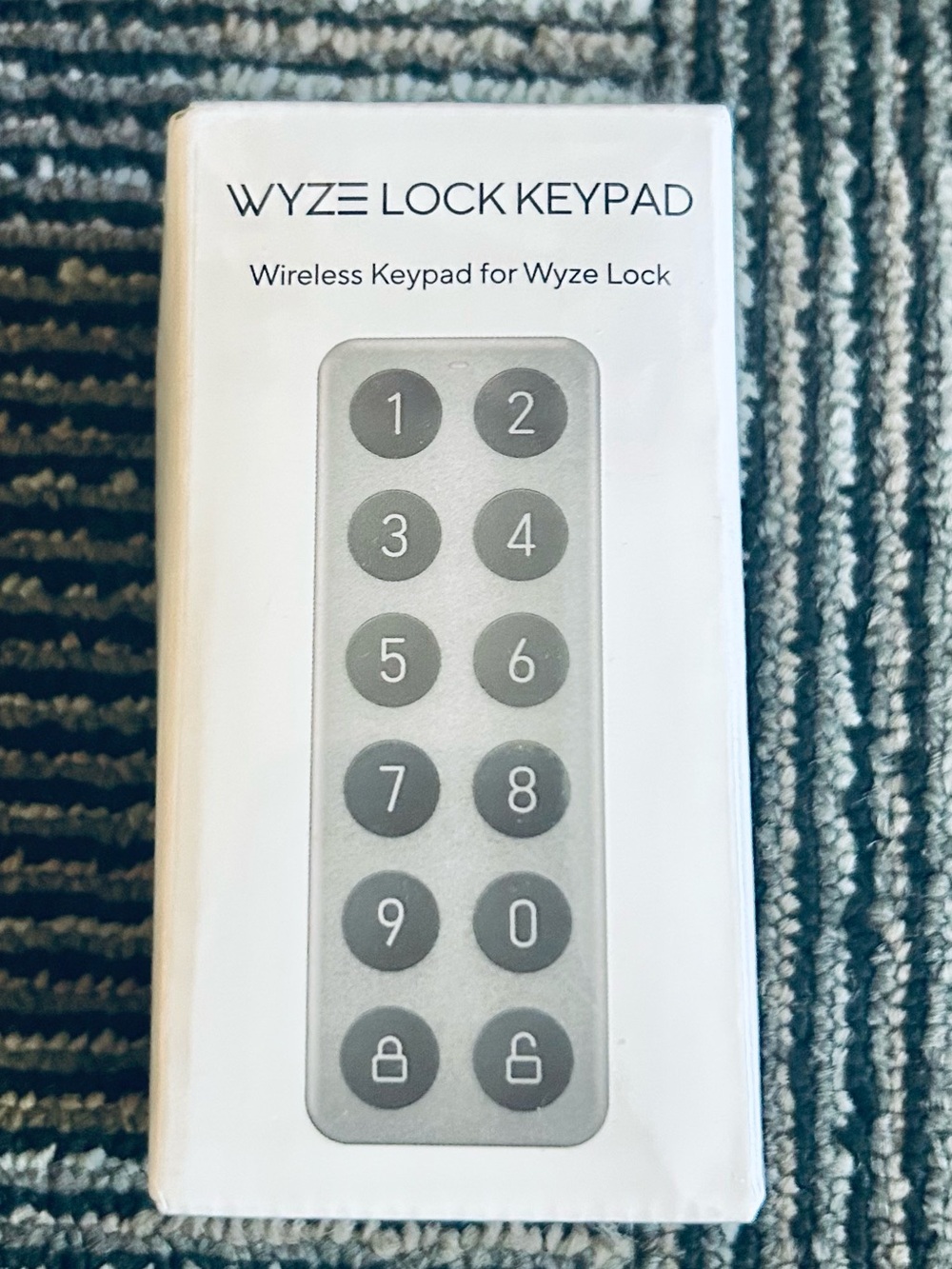 NEW Wyze Lock Wireless Keypad Weatherproof One Touch UNWRAPPED NIB